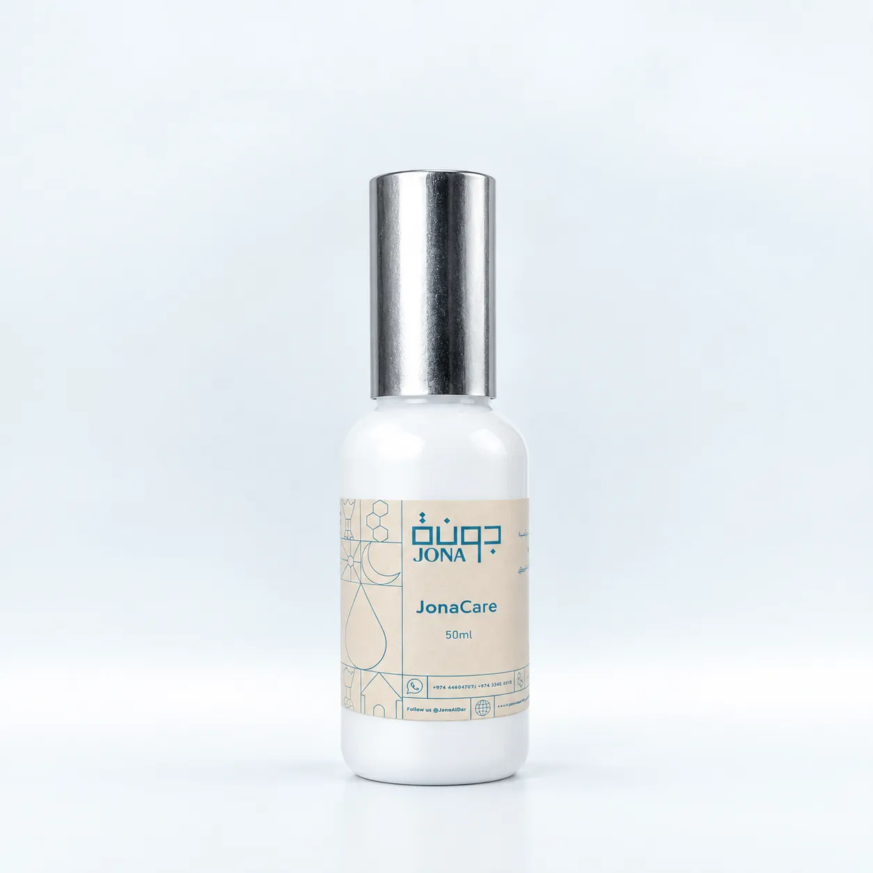 JonaCare White Bottle Studio Shot جونة كير - الصورة 1